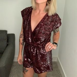 Sequin Romper